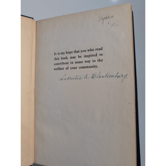 Blankenburgs of Philadelphia - Lucretia Blankenburg - 1929 Signed HC Vintage - Picture 6 of 12